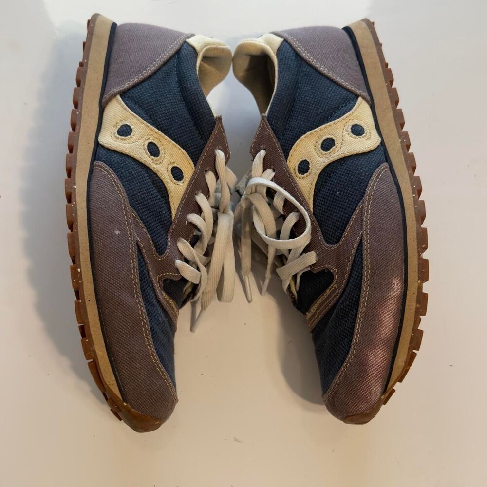 Saucony Jazz Low Pro Men's Sneakers Blue/Gray Size 10.5 #Saucony